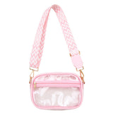 PVC crossbody bag