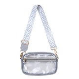 PVC crossbody bag